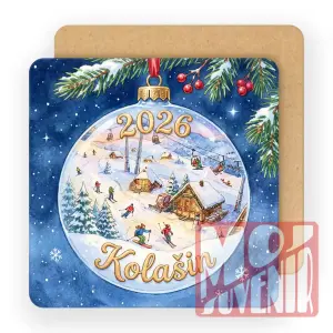 Suvenir iz Kolašina – Nova godina 2026 (10 komada)