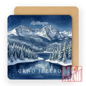 Suvenir iz Žabljaka – Crno jezero zimi (10 komada)