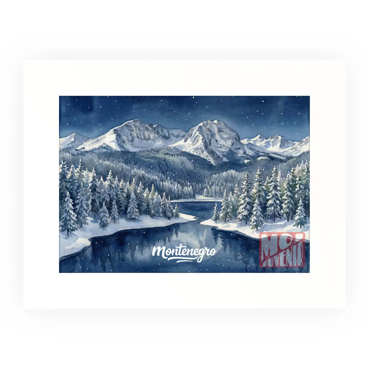 Suvenir iz Žabljaka – Crno jezero zimi