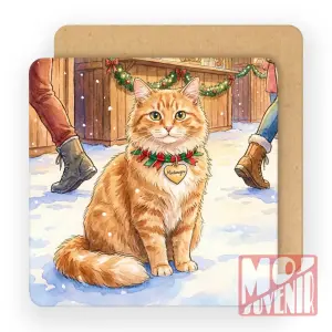 Suvenir iz Žabljaka – Mačka sa zimskog sajma (10 komada)