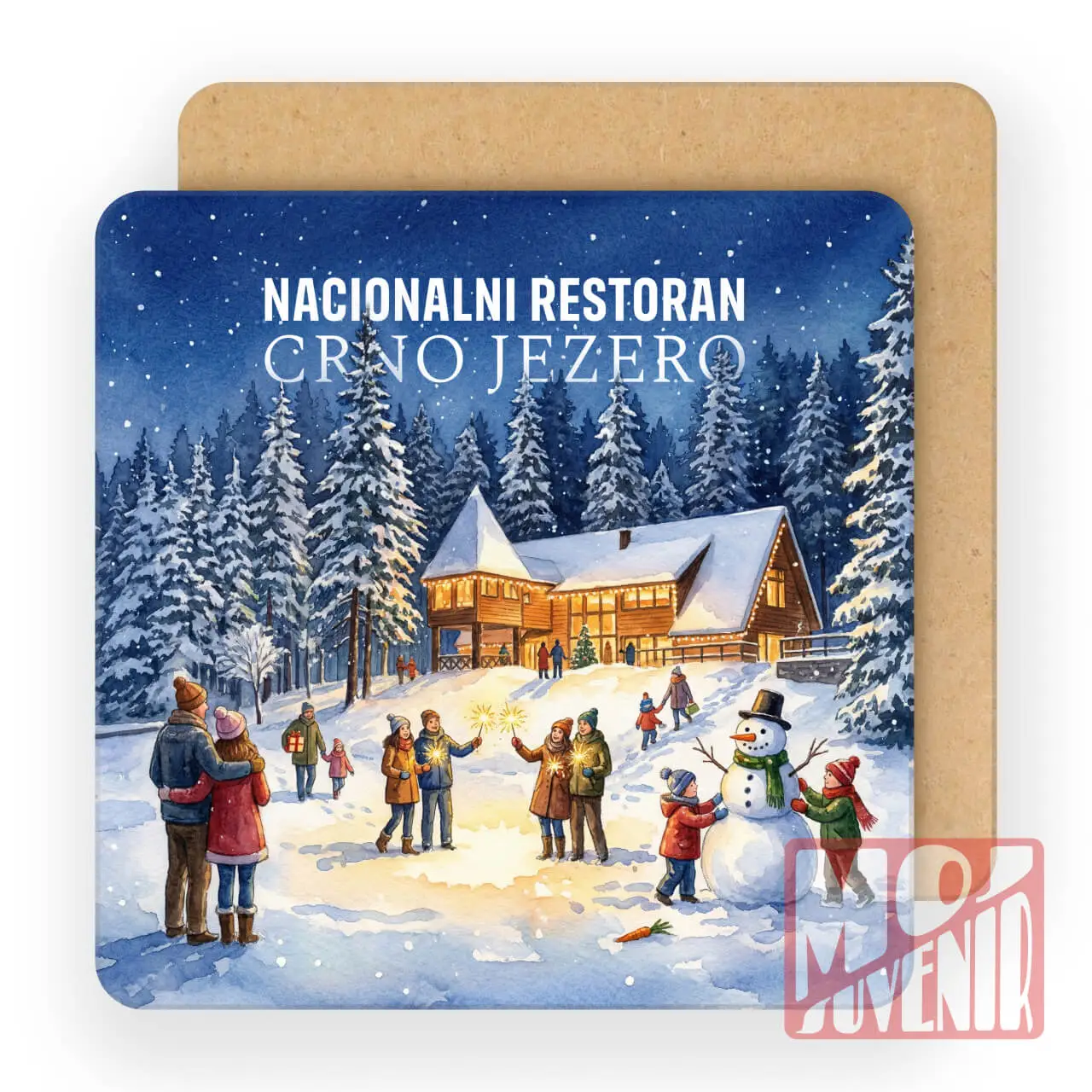 Suvenir iz Žabljaka – Nacionalni restoran Crno jezero (10 komada)